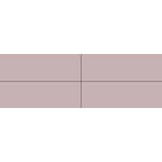 Winckelmans Rectangles 5x15 cm, vlak, Parma (PAR), 9 mm dik, afname per doos van 0,15 m²