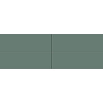 Winckelmans Rectangles 5x15 cm, vlak, vert (VEU), 9 mm dik, afname per doos van 0,15 m²