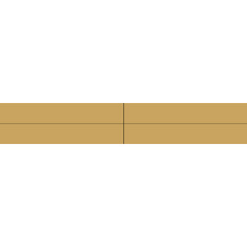 Winckelmans Rectangles 2,5x15 cm, vlak, jaune (JAU), 9 mm dik a 0,15 m²