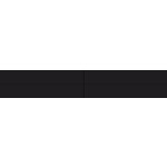 Winckelmans Rectangles 2,5x15 cm, vlak, noir (NOI), 9 mm dik, afname per doos van 0,15 m²