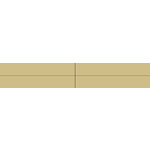 Winckelmans Rectangles 2,5x15 cm, vlak, cognac (COG), 9 mm dik, afname per doos van 0,15 m²