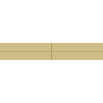 Winckelmans Rectangles 2,5x15 cm, vlak, cognac (COG), 9 mm dik a 0,15 m²