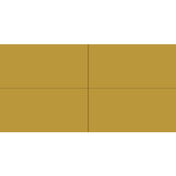 Winckelmans Rectangles 10x20 cm, vlak, jaune (JAU), 9 mm dik a 0,5 m²