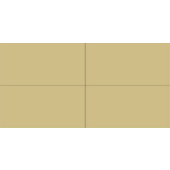 Winckelmans Rectangles 10x20 cm, vlak, cognac (COG), 9 mm dik a 0,5 m²