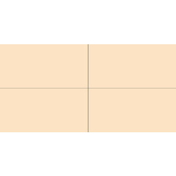 Winckelmans Rectangles 10x20 cm, vlak, ivoire (IVO), 9 mm dik a 0,5 m²