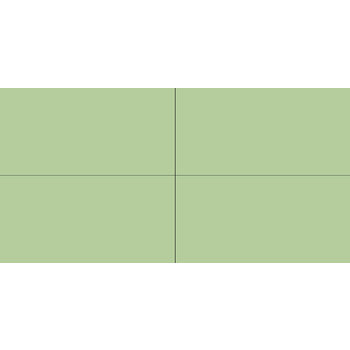 Winckelmans Rectangles 10x20 cm, vlak, pistache (PIS), 9 mm dik a 0,5 m²