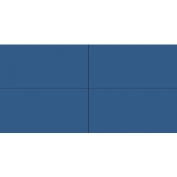 Winckelmans Rectangles 10x20 cm, vlak, bleu nuit (BEN), 9 mm dik a 0,5 m²