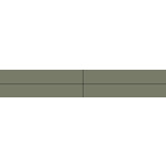 Winckelmans Rectangles 2,5x15 cm, vlak, Australian green (VEA), 9 mm dik, afname per doos van 0,15 m²