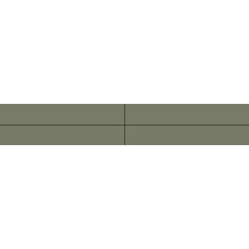 Winckelmans Rectangles 2,5x15 cm, vlak, Australian green (VEA), 9 mm dik a 0,15 m²