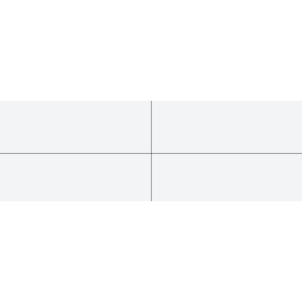 Mosa Global Collection 10x30 15980 Wit Grijs Mat, afname per doos van 1 m²