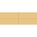 Mosa. Tegels. Global Collection 10x30 16670 Napelsgeel glans, afname per doos van 1 m²