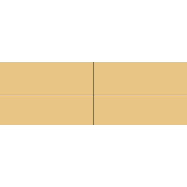 Mosa. Tegels. Global Collection 10x30 16670 Napelsgeel glans, afname per doos van 1 m²
