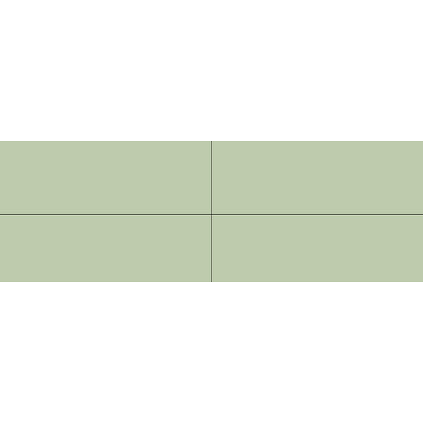 Mosa Global Collection 10x30 16700 Olijfgroen glans, afname per doos van 1 m²