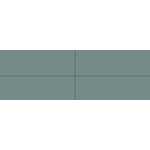 Mosa Global Collection 10x30 16720 Turkoois glans, afname per doos van 1 m²