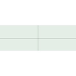 Mosa Global Collection 10x30 16730 Mintgroen glans, afname per doos van 1 m²
