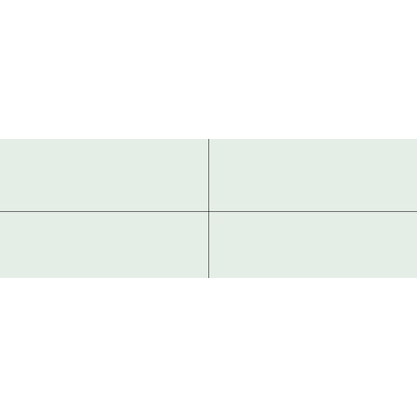 Mosa Global Collection 10x30 16730 Mintgroen glans, afname per doos van 1 m²