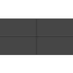 Mosa Global Collection 15x30 16850 Ivoorzwart Uni Glans, afname per doos van 0,95 m²