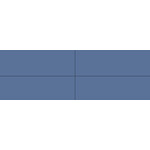 Mosa. Tegels. Global Collection 10x30 16750 Pruisischblauw glans, afname per doos van 1 m²