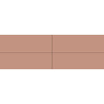 Mosa Global Collection 10x30 16820 Engelsrood glans, afname per doos van 1 m²