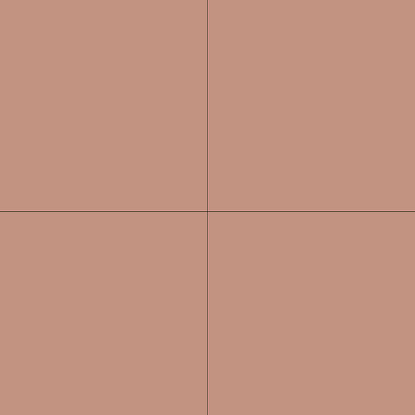 Mosa Global Collection 15x15 16820 Engelsrood Uni Glans, afname per doos van 1 m²