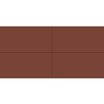 Mosa Global Collection 15x30 26260 Siennarood  Glans, afname per doos van 0,95 m²