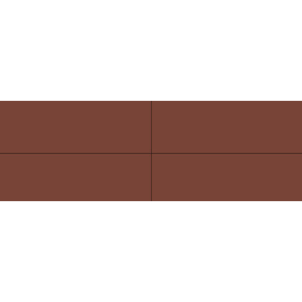 Mosa Global Collection 10x30 26260 Siennarood  glans, afname per doos van 1 m²