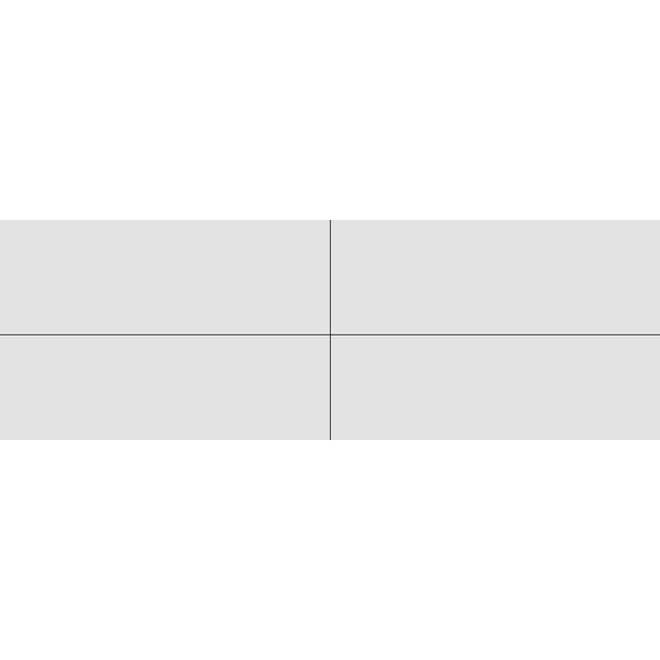 Mosa Global Collection 10x30 13100 Wit glans, afname per doos van 1 m²