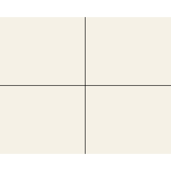 Mosa. Tegels. Holland 20X25 0498 Roomwit Mat, afname per doos van 1 m²
