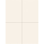 Mosa. Tegels. Holland 15X20 0495 L Wit Mat Lange Zijde Geglazuurd a 2 dozen