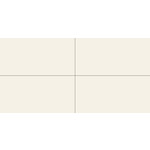 Mosa 15Thirty Accent 15X30 0497 Roomwit Glans, afname per doos van 0,95 m²