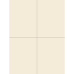 Mosa. Tegels. Holland 15X20 0498 L Roomwit Mat Lange Zijde Geglazuurd, afname per doos van 1 m²
