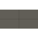 Mosa Murals Blend 15X30 30630 Donker Anthracite 4 glans, afname per doos van 0,95 m²