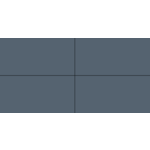 Mosa Murals Blend 15X30 32100 Sea Blue Mat, afname per doos van 0,95 m²