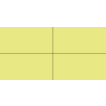 Mosa Murals Blend 15X30 32200 Brimstone Yellow Mat, afname per doos van 0,95 m²