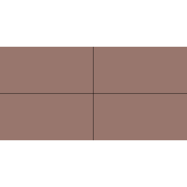 Mosa Murals Blend 15X30 32320 Oxide Red nr.2, afname per doos van 0,95 m²