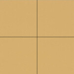 Mosa Global Collection 15x15 15060 Napelsgeel Uni Mat, afname per doos van 1 m²