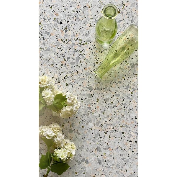 De Tegel BV Terrazzo Collezione Sassi Siracusa 60x60x2 cm, afname per tegel van 0,36 m²