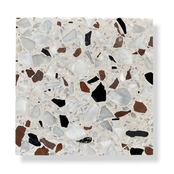 De Tegel BV Terrazzo Collezione Sassi Romagna 60x60x2 cm a 0,36 m²