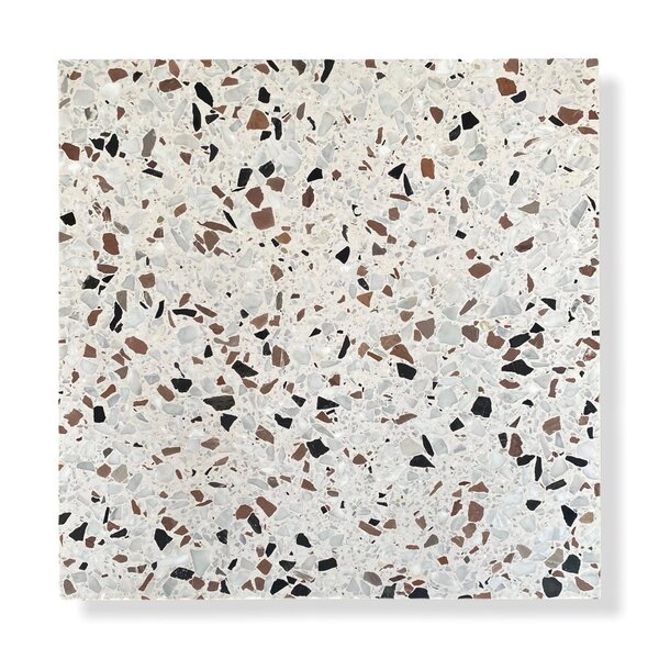 De Tegel BV Terrazzo Collezione Sassi Romagna 60x60x2 cm, afname per tegel van 0,36 m²