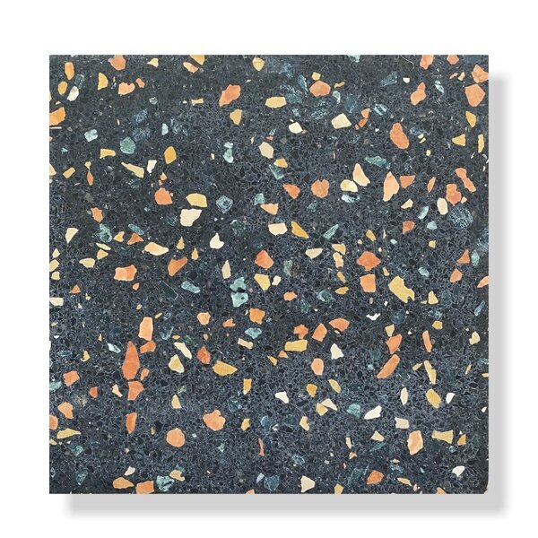 De Tegel BV Terrazzo Collezione Sassi Norcia 60x60x2 cm, afname per tegel van 0,36 m²