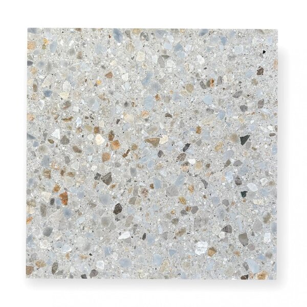De Tegel BV Terrazzo Collezione Sassi La Rocca 60x60x2 cm, afname per tegel van 0,36 m²