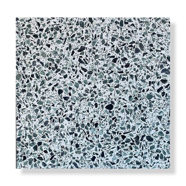 De Tegel BV Terrazzo Collezione Sassi Genova 60x60x2 cm, afname per tegel van 0,36 m²