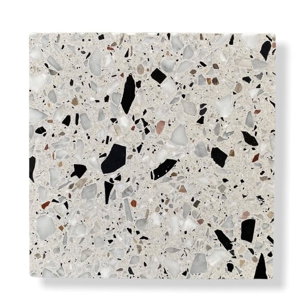 De Tegel BV Terrazzo Collezione Sassi Bolzano 60x60x2 cm, afname per tegel van 0,36 m²