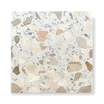 De Tegel BV Terrazzo Collezione Sassi Lividonia 60x60x2 cm, afname per tegel van 0,36 m²