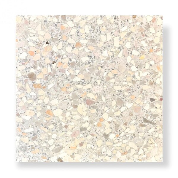 De Tegel BV Terrazzo Collezione Sassi Lividonia 60x60x2 cm, afname per tegel van 0,36 m²