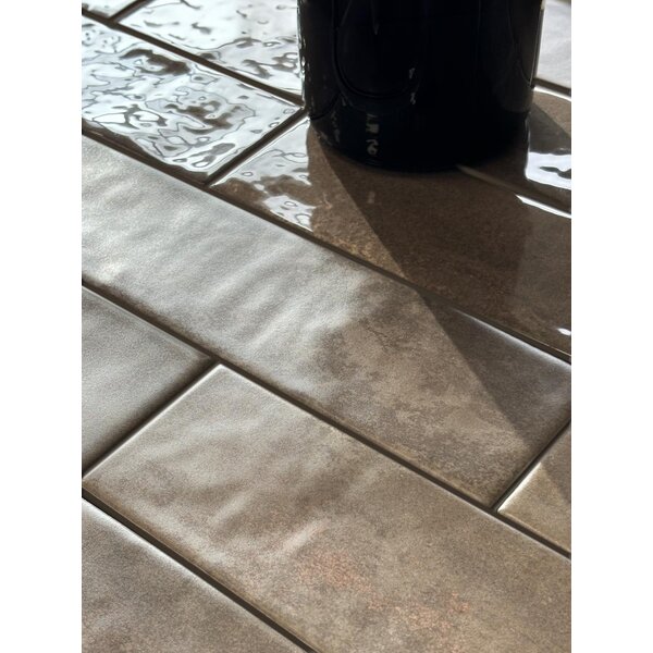 Wandtegel Boutique Marrone mat 5,6x23,1, afname per doos van 0,31 m²