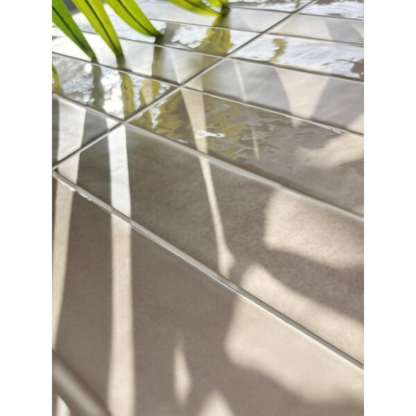 Wandtegel Boutique Crema glans 5,6x23,1, afname per doos van 0,31 m²