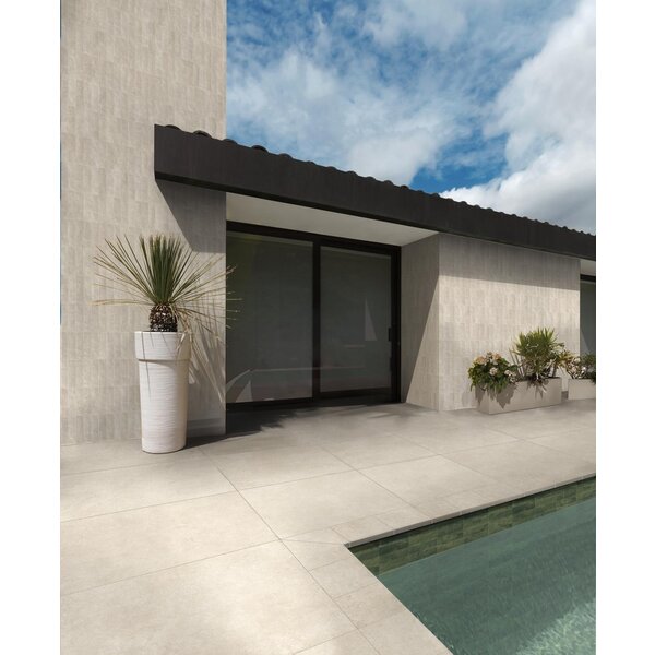 Wandtegel Boutique Crema glans 5,6x23,1, afname per doos van 0,31 m²