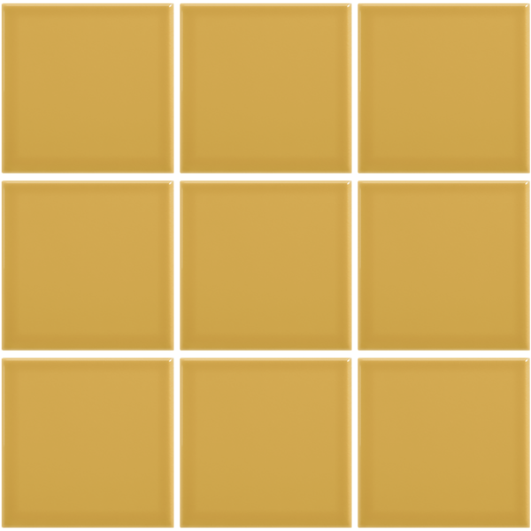 Complementto wandtegel Liso 10x10 Beige glans, afname per doos van 0,5 m²
