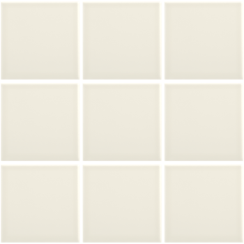 Complementto wandtegel Liso 10x10 Cream glans a 0,5 m²